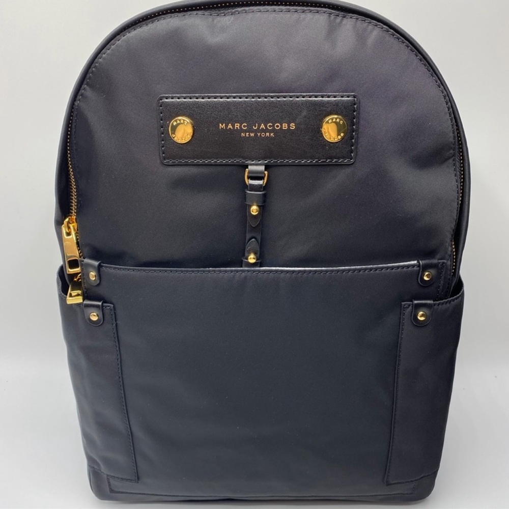 Marc Jacobs Preppy Nylon Black Backpack